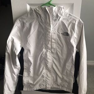 The North Face raincoat